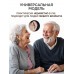 Усилитель звука внутриушной K80 цифровой — компактный аппарат для слабослышащих, на батарейках, бежевый