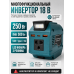 Инвертор для аккумулятора 18 В, 250/500 Вт, розетка AC, 2 USB QC 3.0, Type-C PD 20 Вт, LED-фонарь