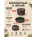 Набор походной алюминиевой посуды 4 предмета