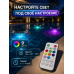 Плавающие RGB-светильники для бассейна на солнечной батарее с пультом