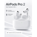 Беспроводные наушники Apple Air Pods Pro 2 белые, качественная реплика