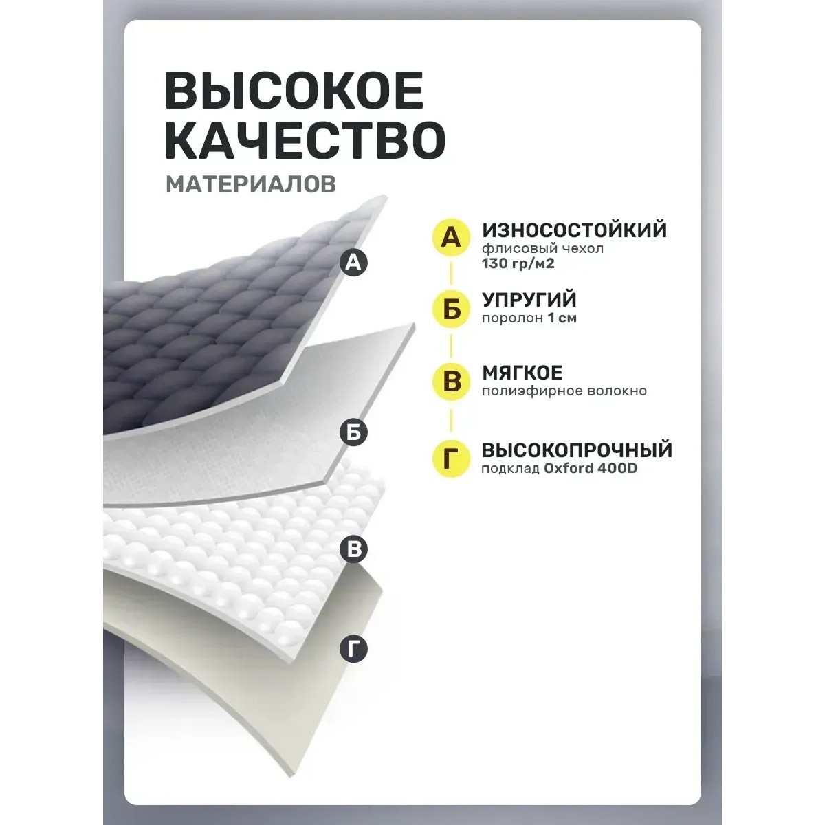 Накладки на костыли подмышечные мягкие нескользящие, серые