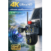 Уличная камера видеонаблюдения 4K WiFi/4G с солнечной батареей