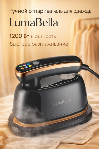 Ручной отпариватель для одежды LumaBella Ручной отпариватель для одежды LumaBella
