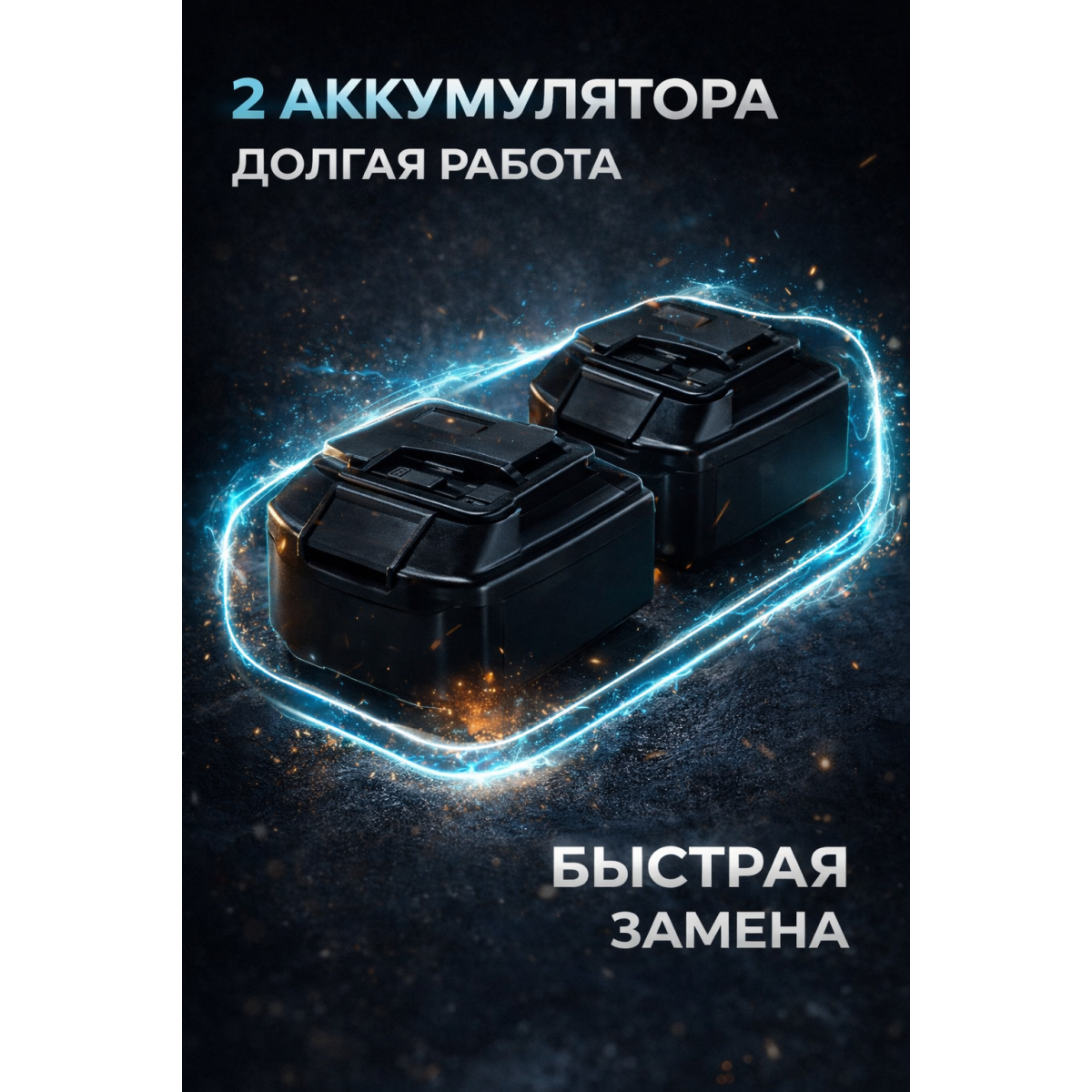 Аккумуляторная угловая шлифмашина 125 мм с 2 аккумуляторами болгарка аккумуляторная 11000 об/мин в кейсе