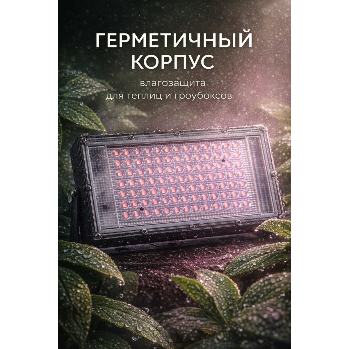 Фитолампа LED для растений полного спектра