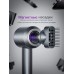 Фен Dyson Supersonic HD08 серо-фиолетовый с 5 насадками, быстрая сушка и защита от перегрева