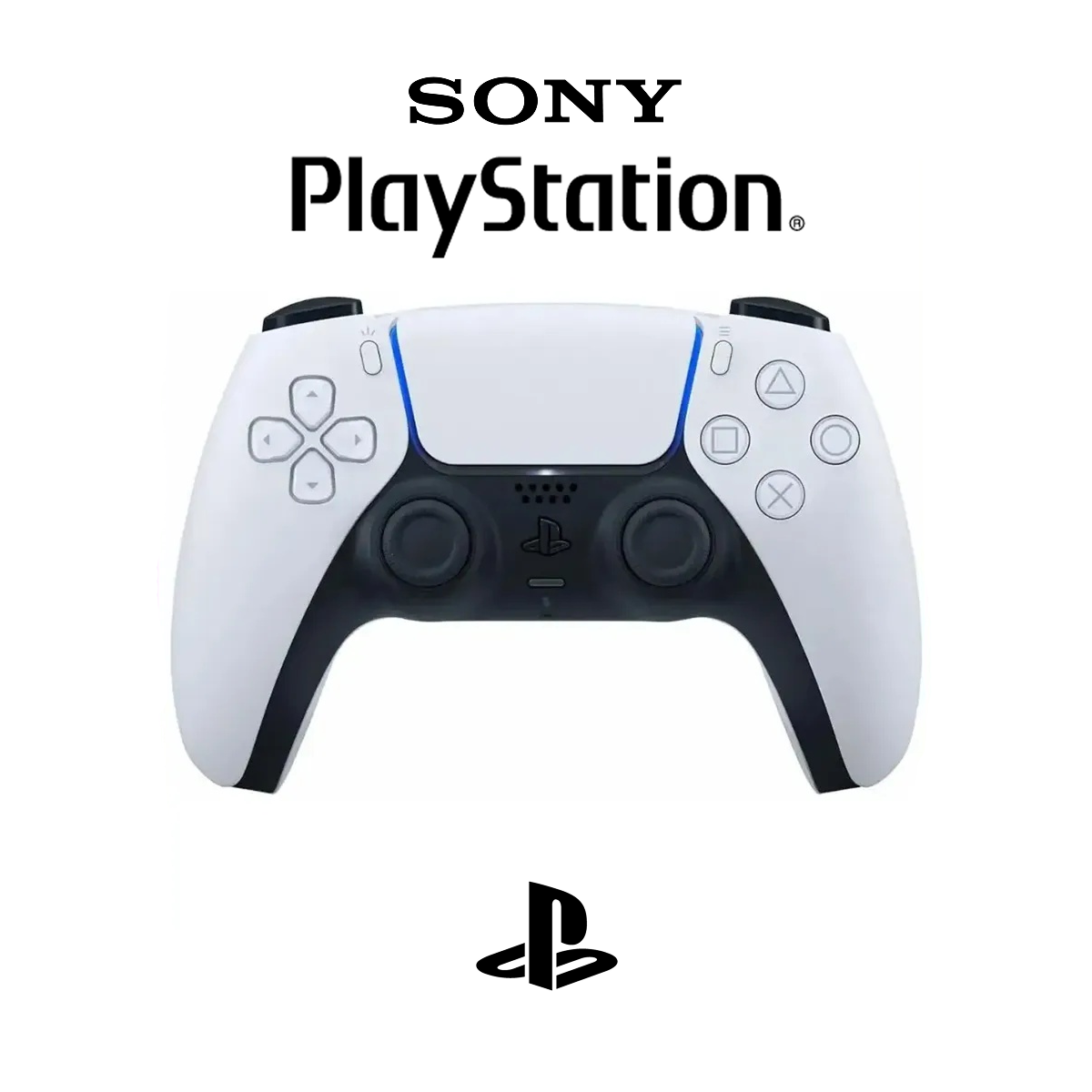 Геймпад Sony DualSense для PS5 (Белый) — реплика