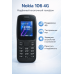 Кнопочный телефон Nokia 106 4G (Нокиа), 2 SIM