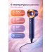 Фен стайлер для волос Dyson Leafless Hair Dryer, 5 насадок. Серо-розовый