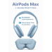 Беспроводные наушники AirPods Max, синего цвета — реплика Apple