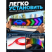 Гибкая RGB LED-панель для автомобиля 90×19 см