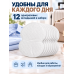 Вкладыши от пота для одежды подмышечные одноразовые, 12 шт, 12,5 х 9,5 см