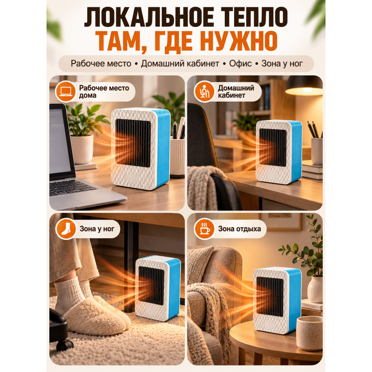 Мини обогреватель электрический S500