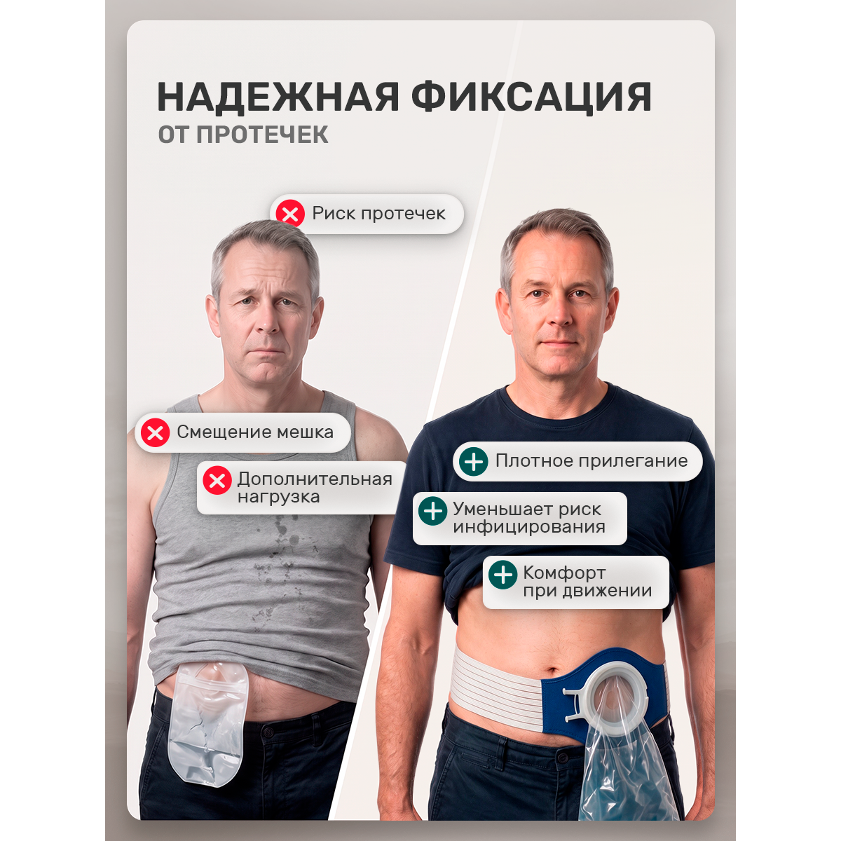 Пояс урологический для катетера фолея