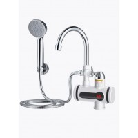 Электрический кран-водонагреватель с дисплеем и душем