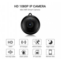 Беспроводная мини IP-камера наблюдения Видеоняня WiFi Smart Net Camera