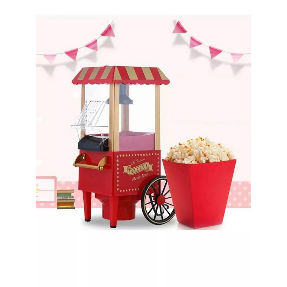 Аппарат для приготовления попкорна Ретро