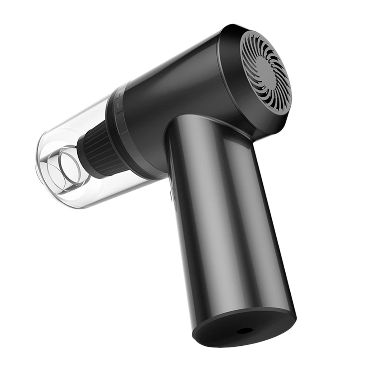 Беспроводной мини пылесос с насадками и подсветкой для авто и дома 2 в 1 Vacuum Cleaner