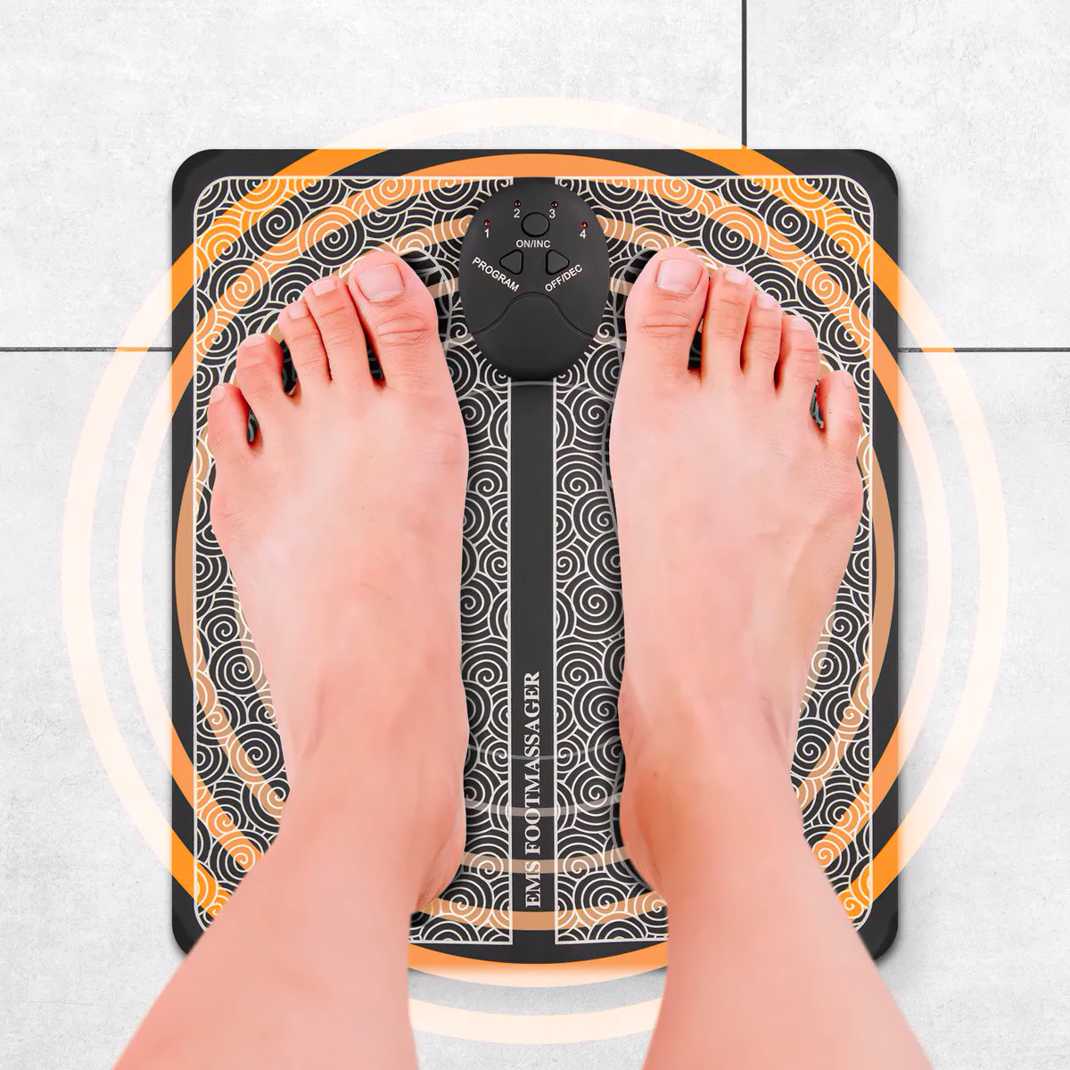 Акупунктурный массажер для ног (массажный коврик) EMS Foot Massager
