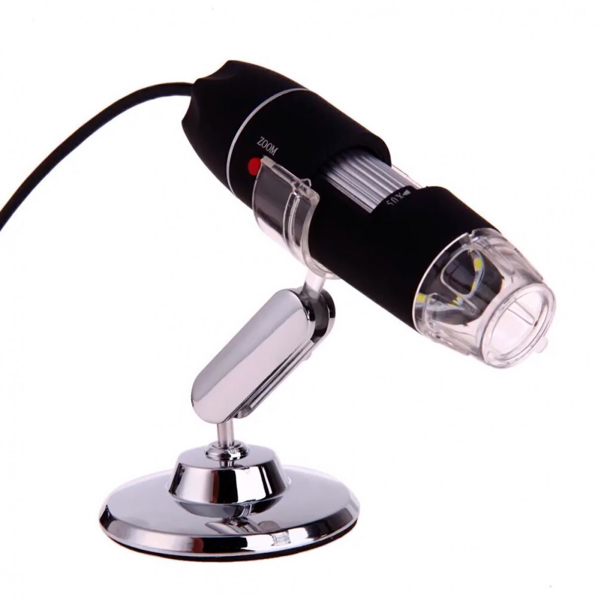 Цифровой микроскоп USB с передачей фото и видео на ПК (увеличение до х1000) Digital Microscope