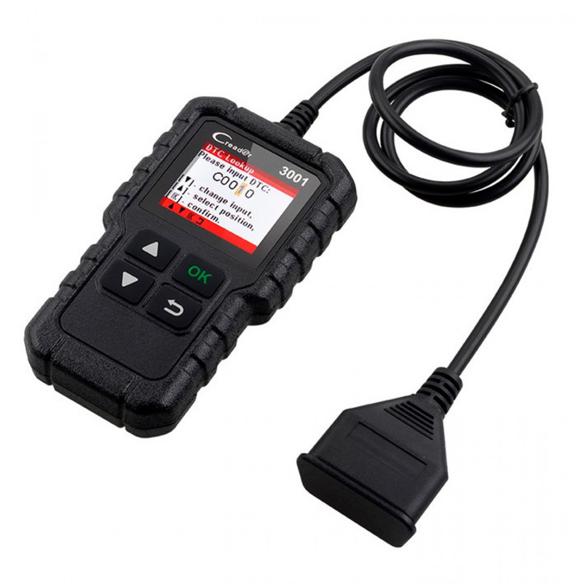 Автосканер Creader 3001 (OBD2 / OBD II)