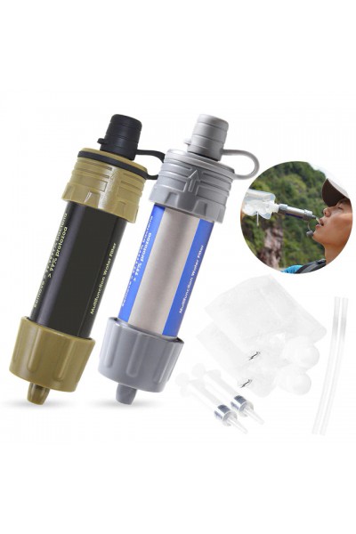 2 шт. Походный мембранный фильтр для воды (туристический фильтр быстрой очистки)