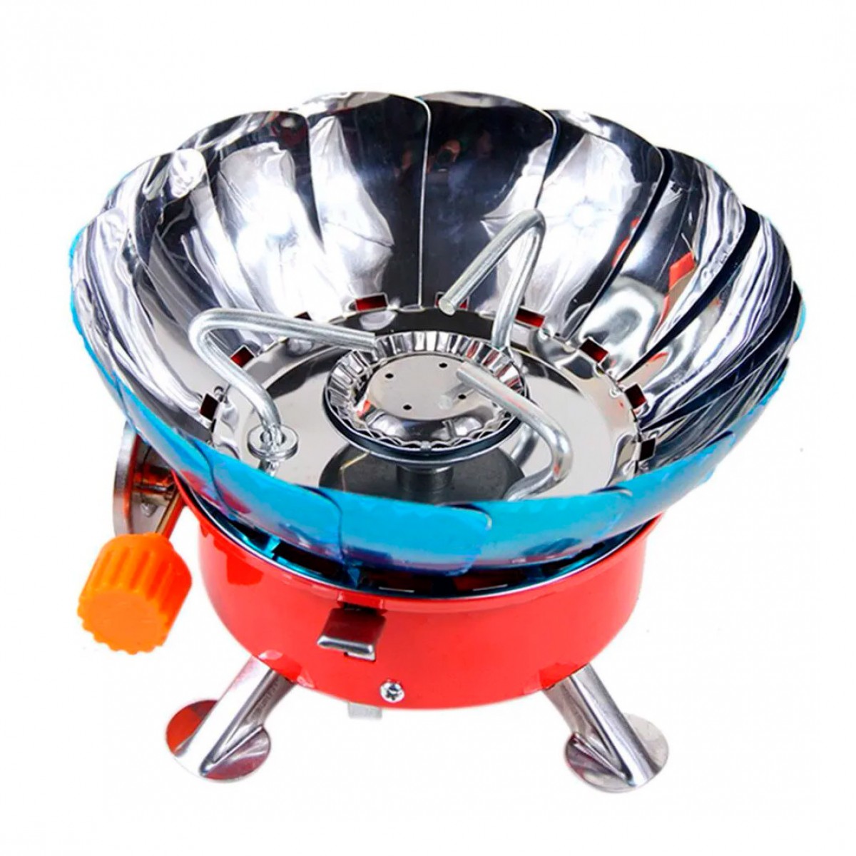 Портативная (туристическая) газовая плита Windproof Camping Stove YC-301
