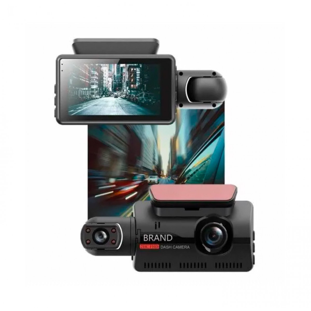 Видеорегистратор 2 камеры Vehicle BlackBOX DVR A68 Dual Lens Full HD 1080 + камера заднего вида в подарок