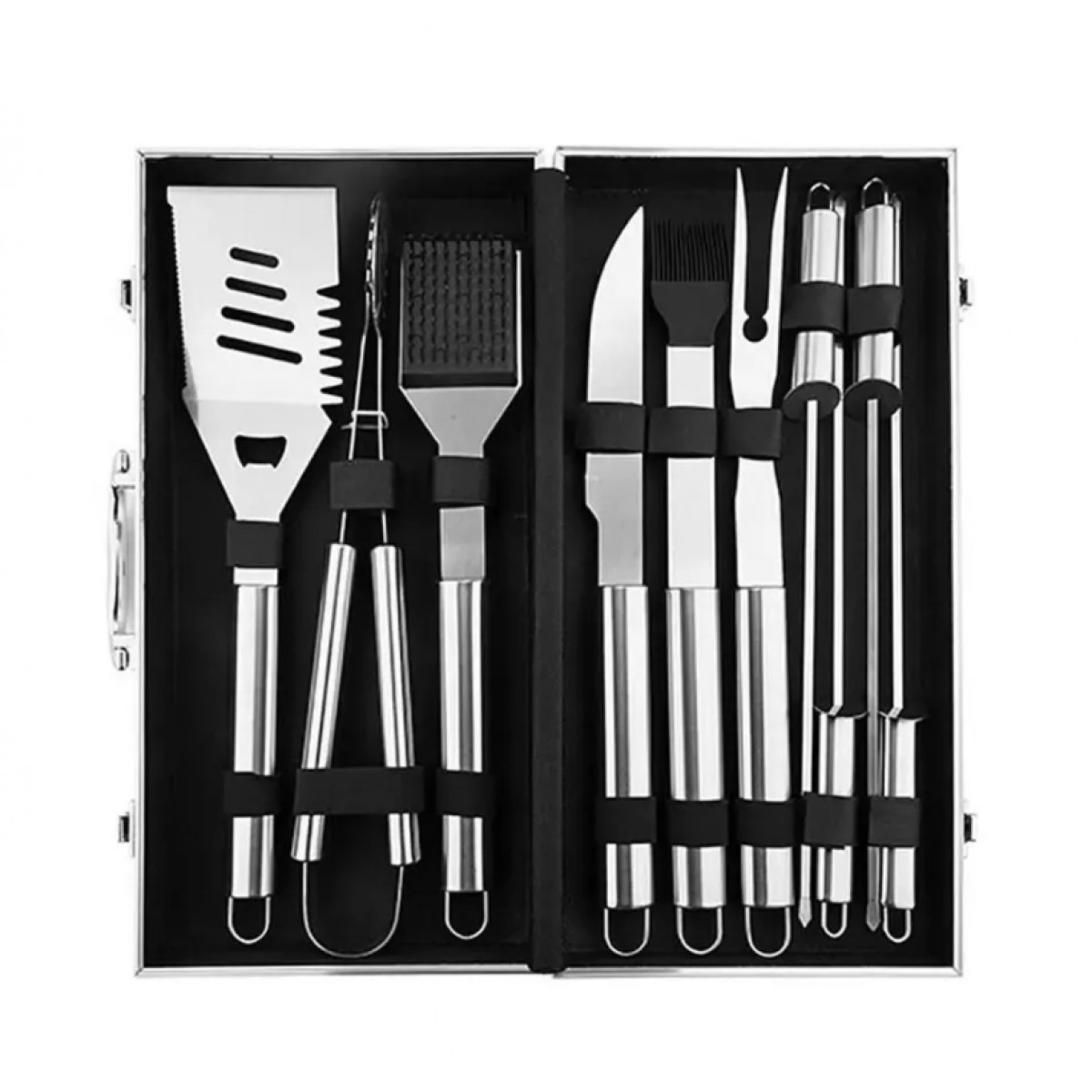 Набор для гриля и барбекю в кейсе (10 предметов)