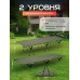 Кровать раскладная туристическая 190x65х38, для кемпинга, отдыха на природе