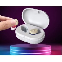 Внутриушной усилитель слуха для пожилых с зарядкой