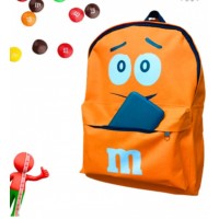 Школьный рюкзак M&M's 39x28x12 ( Жёлтый, оранжевый)