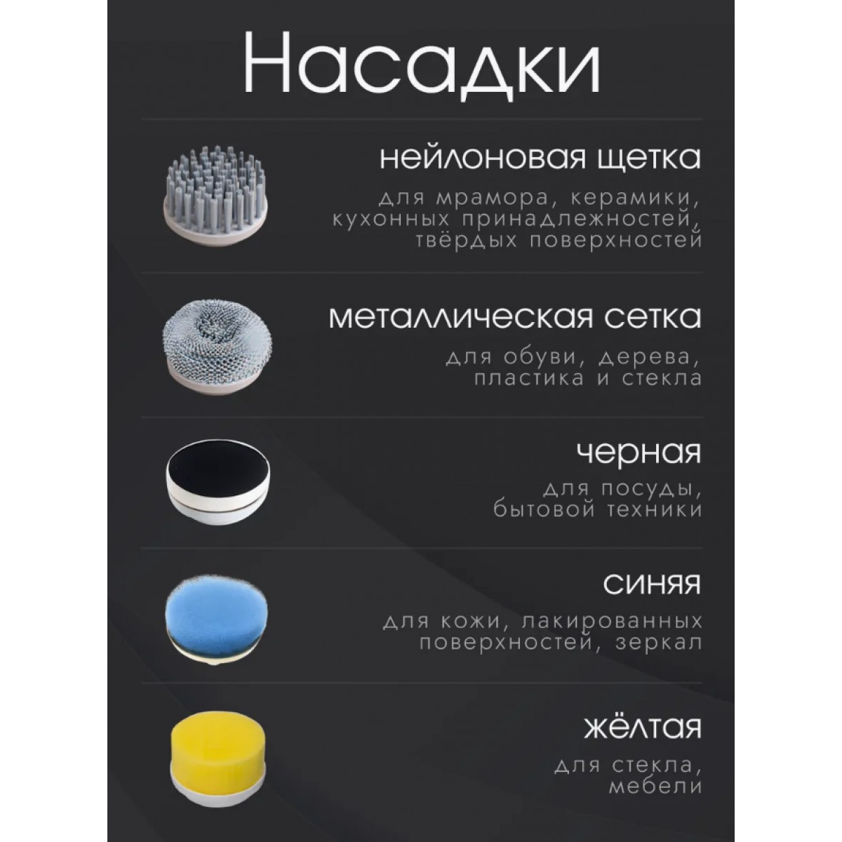 Электрическая беспроводная щетка для уборки дома