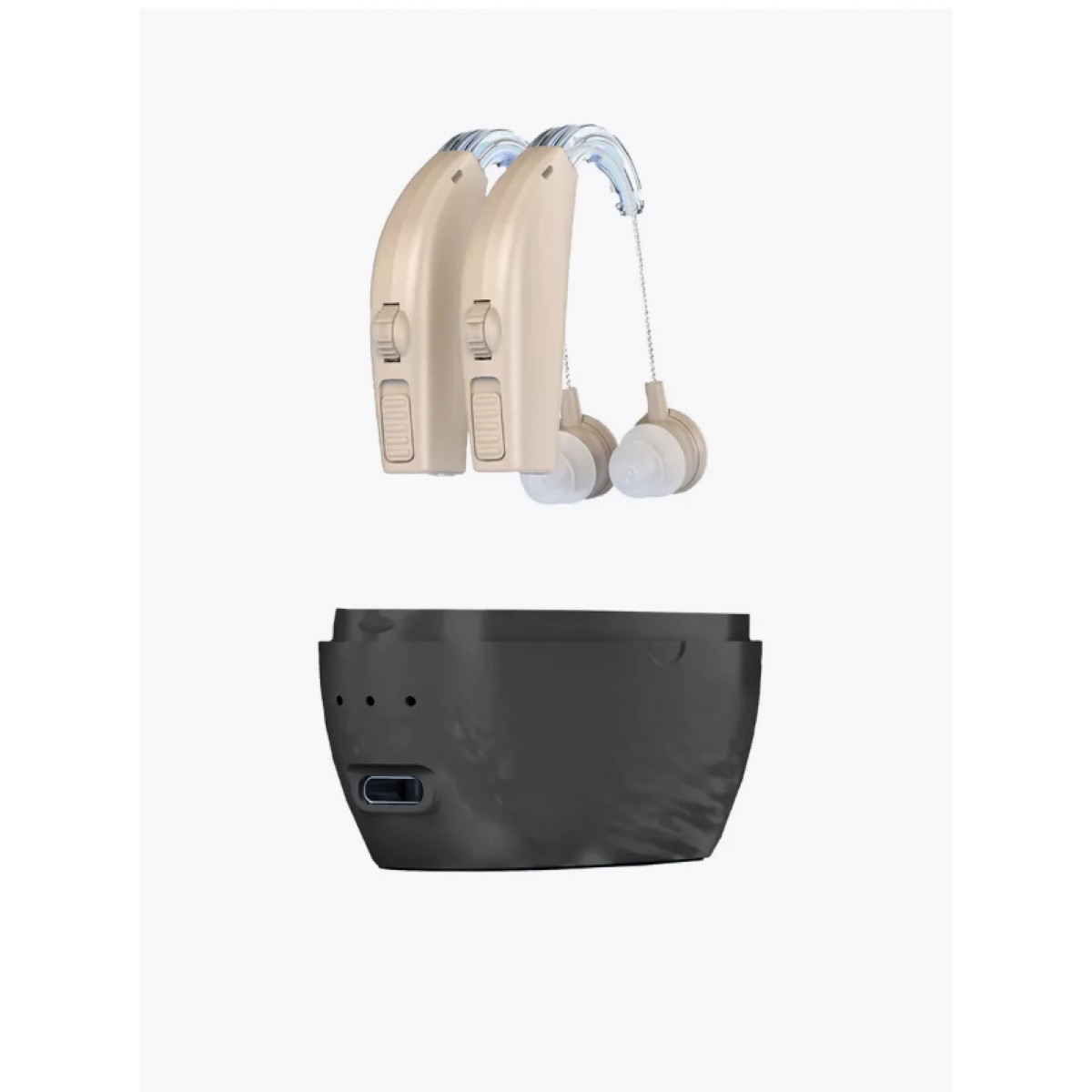 Усилитель звука для пожилых с зарядкой, 2 шт