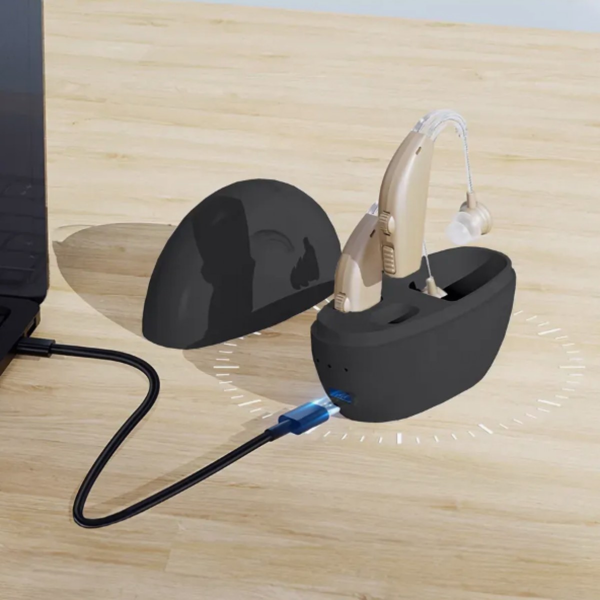 Усилитель звука для пожилых с зарядкой, 2 шт