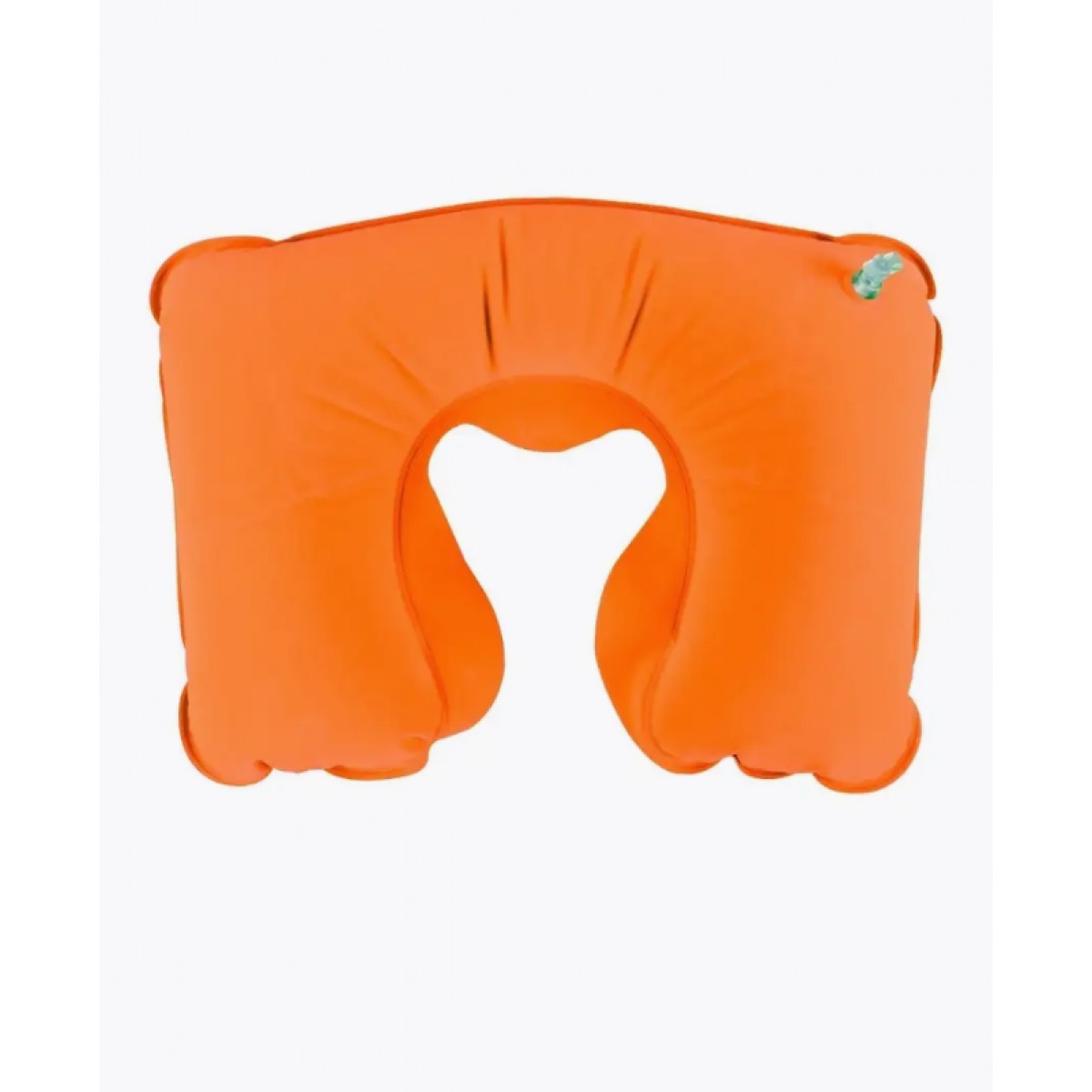 Подушка для путешествий надувная 24х37х10 см (оранжевая)