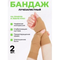 Бандаж на лучезапястный сустав (2 шт)