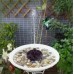 Фонтан на солнечной батарее с подсветкой