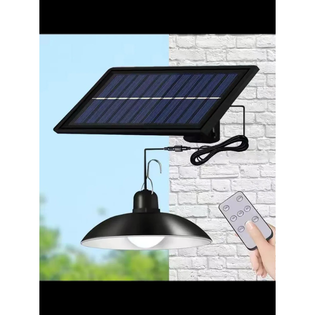 Уличный светильник, фонарь на солнечной батарее