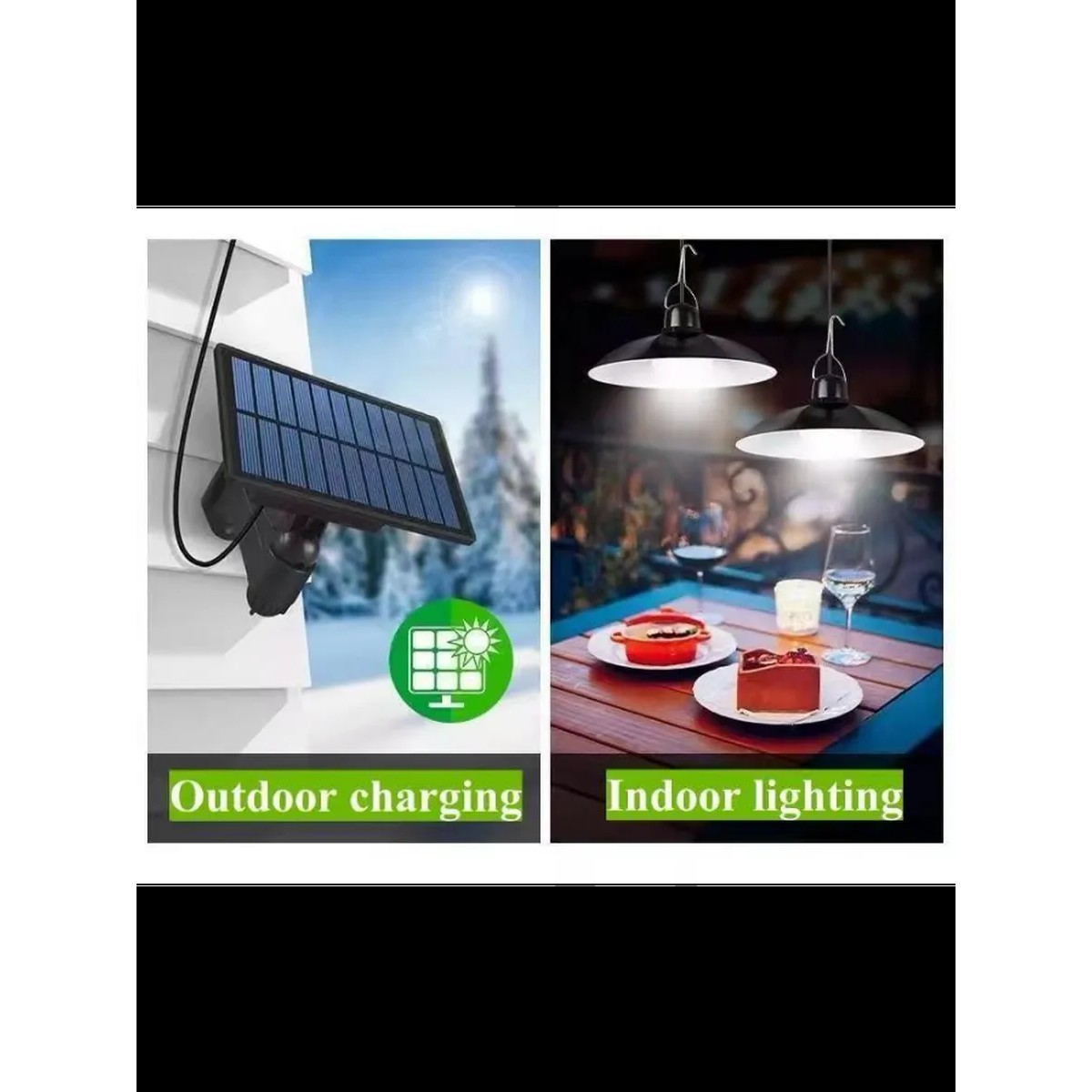 Уличный светильник, фонарь на солнечной батарее