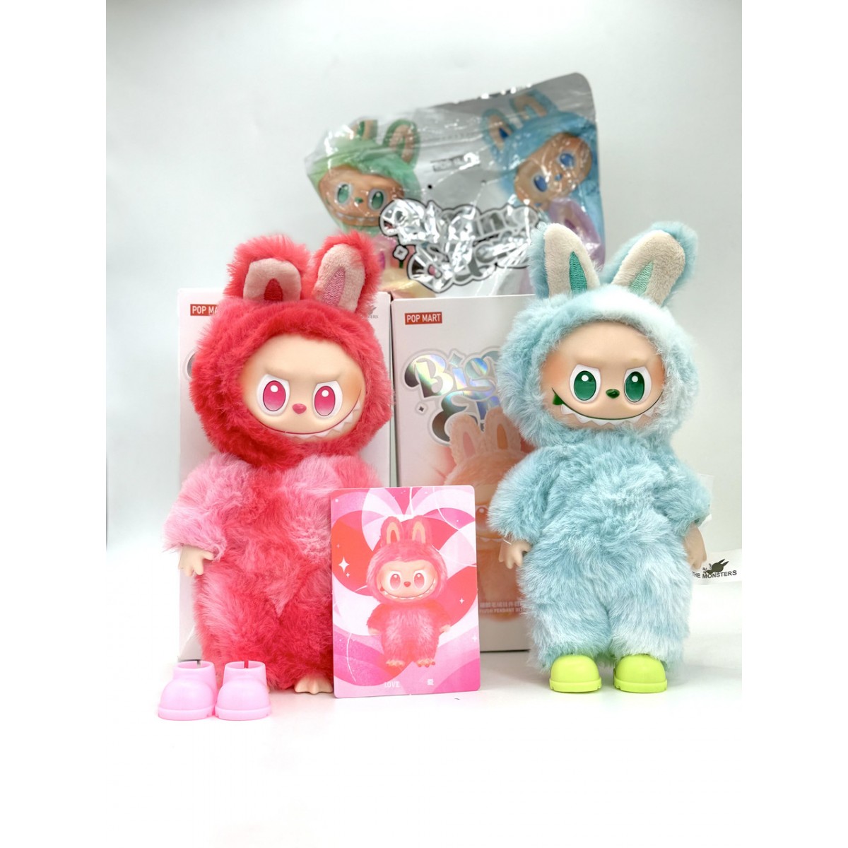 Мягкая игрушка брелок Лабубу - LABUBU Big into Energy, музыкальная