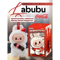 Labubu игрушка брелок - Лабубу Coca-Cola