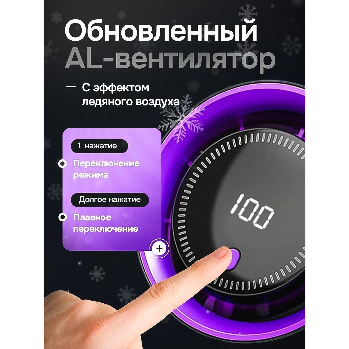 Вентилятор настольный бесшумный
