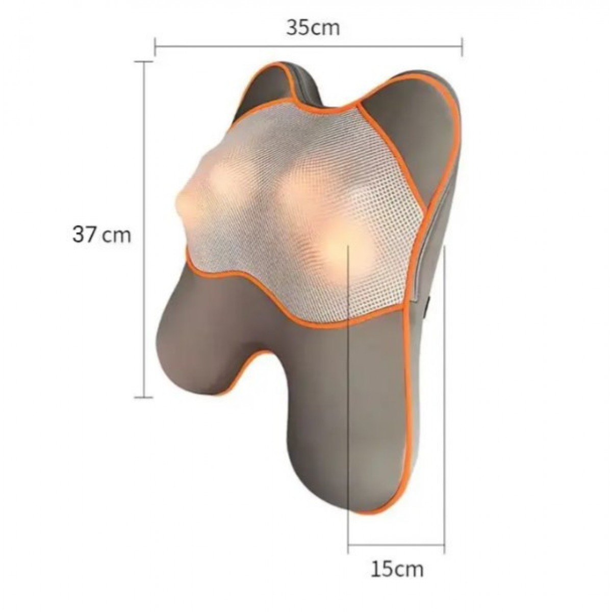 Массажная подушка роликовая электрическая