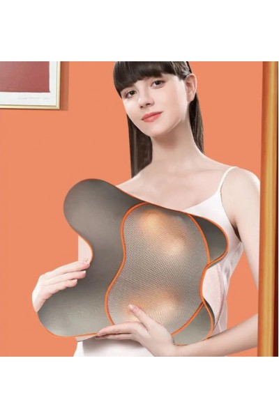 Массажная подушка роликовая электрическая