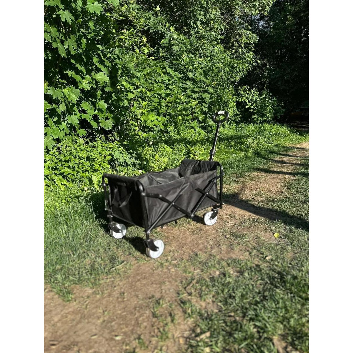 Тележка на колесах садовая складная, для кемпинга, рыбалки