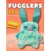 Игрушка Фугглер Fuggler Funny Ugly Monster/ тренд 2025/ Заяц голубой