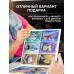 Футбольные карточки пластиковые с футболистами, 55 шт, цветные