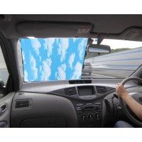 Телескопическая автоматическая штора для автомобиля, для дома